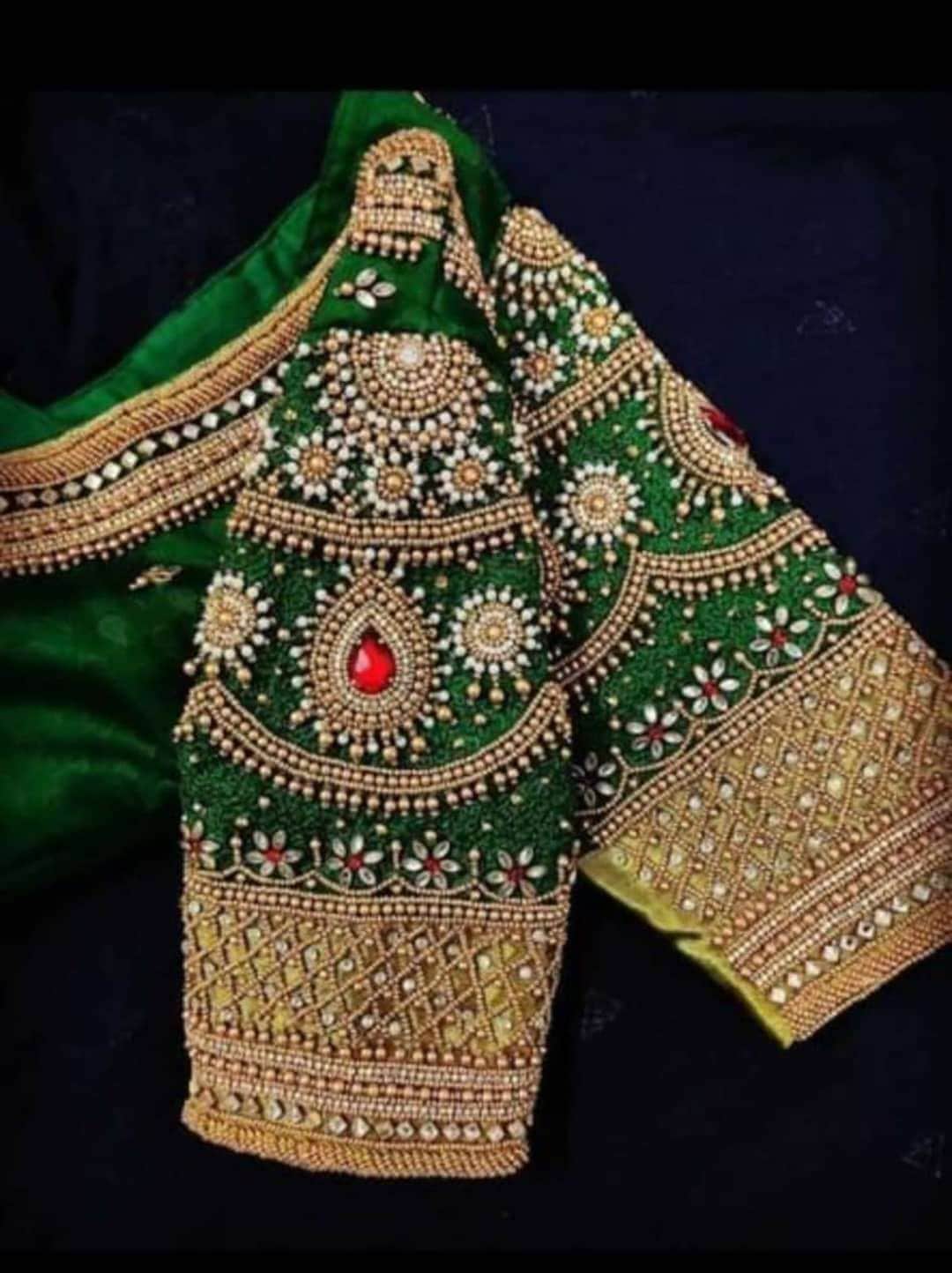 Aari work blouse