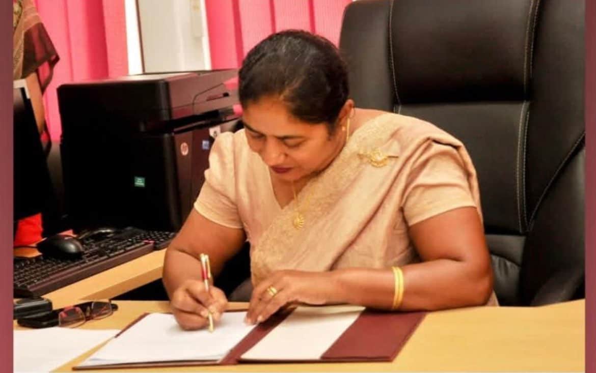 The newly appointed Director General of the Department of Technical Education & Training (DTET), Dilki Watsala Marambage,