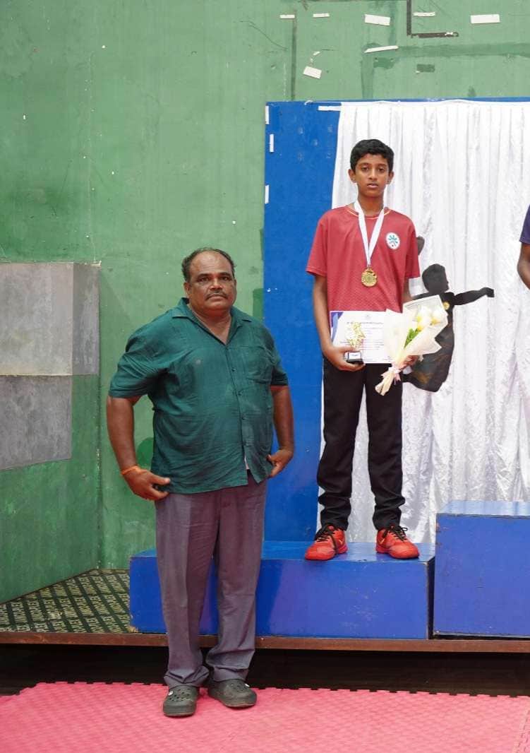 Badminton club march awarding